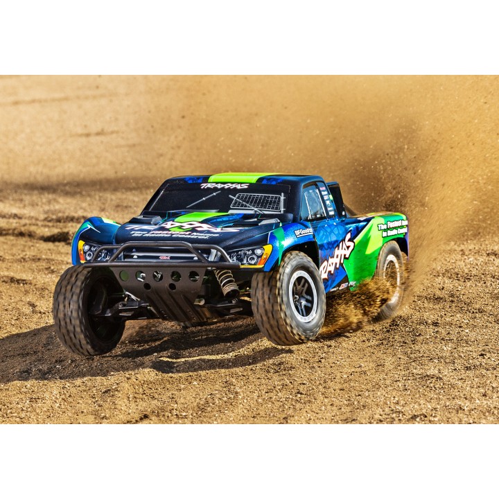 TRAXXAS 58376-74-1/10 Slash VXL 2WD TSM - wersja zielona