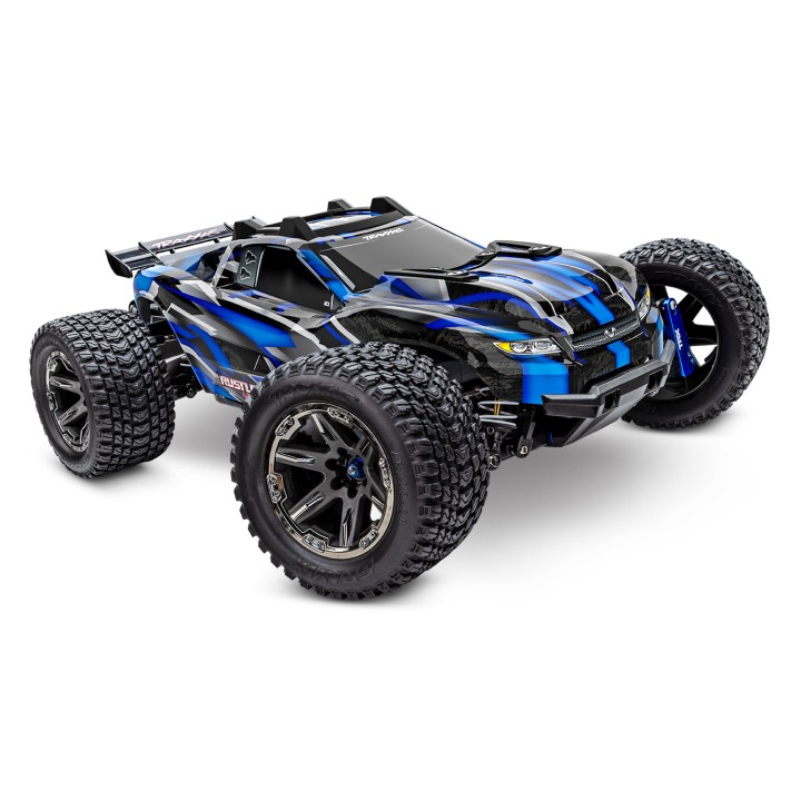 TRAXXAS 67097-4 1/10 RUSTLER 4X4 ULTIMATE - wersja niebieska
