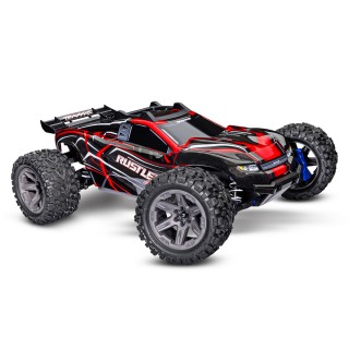 TRAXXAS 67164-4 1/10 RUSTLER 4X4 VXL 4WD - wersja czerwona