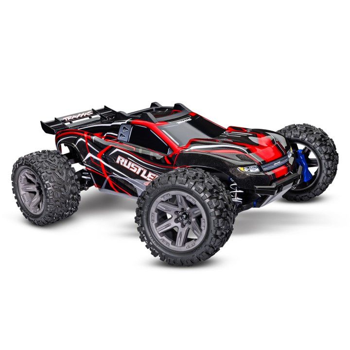 TRAXXAS 67164-4 1/10 RUSTLER 4X4 VXL 4WD - wersja czerwona