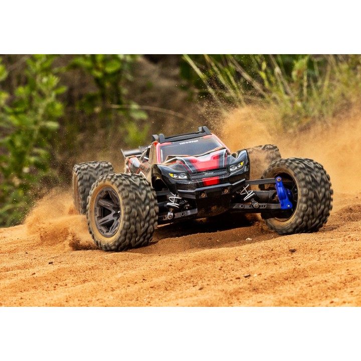 TRAXXAS 67164-4 1/10 RUSTLER 4X4 VXL 4WD - wersja czerwona