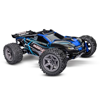 TRAXXAS 67164-4 1/10 RUSTLER 4X4 VXL 4WD - wersja niebieska