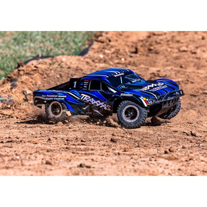TRAXXAS 68386-4 SLASH 4X4 VXL EHD - wersja niebieska