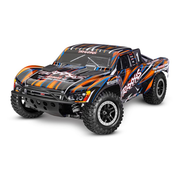 TRAXXAS 68386-4 SLASH 4X4 VXL EHD - wersja pomarańczowa