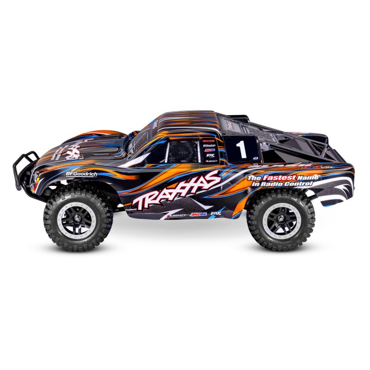 TRAXXAS 68386-4 SLASH 4X4 VXL EHD - wersja pomarańczowa