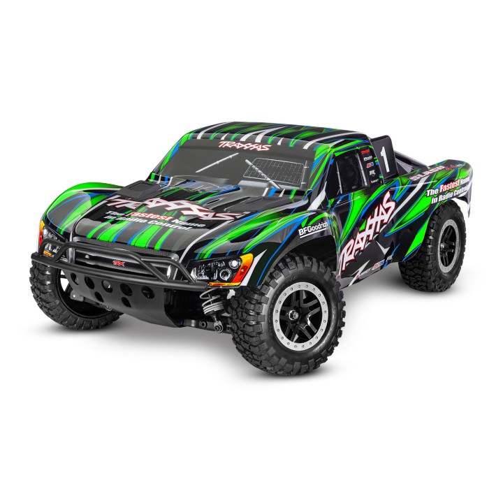 TRAXXAS 68386-4 SLASH 4X4 VXL EHD - wersja zielona