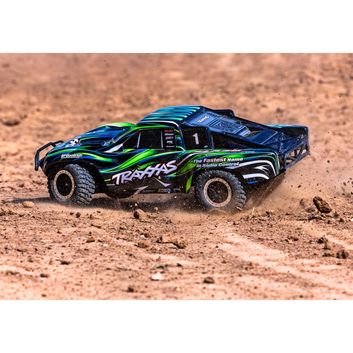 TRAXXAS 68386-4 SLASH 4X4 VXL EHD - wersja zielona