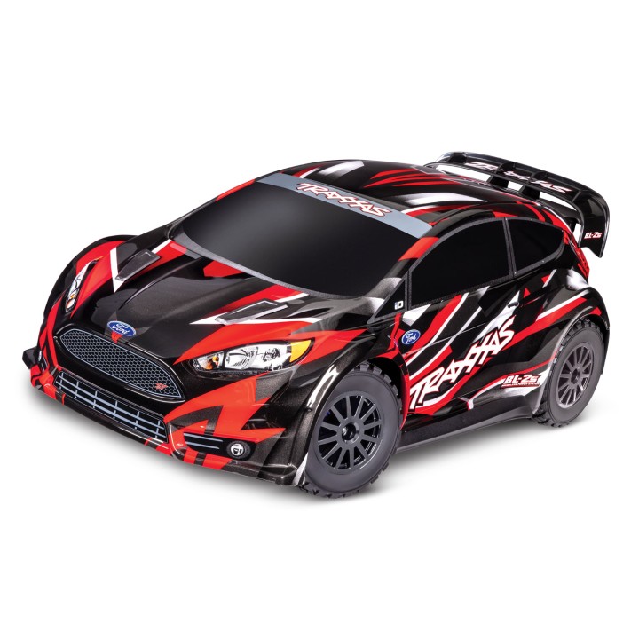 TRAXXAS 74154-4 Ford Fiesta ST Rally - wersja czerwona
