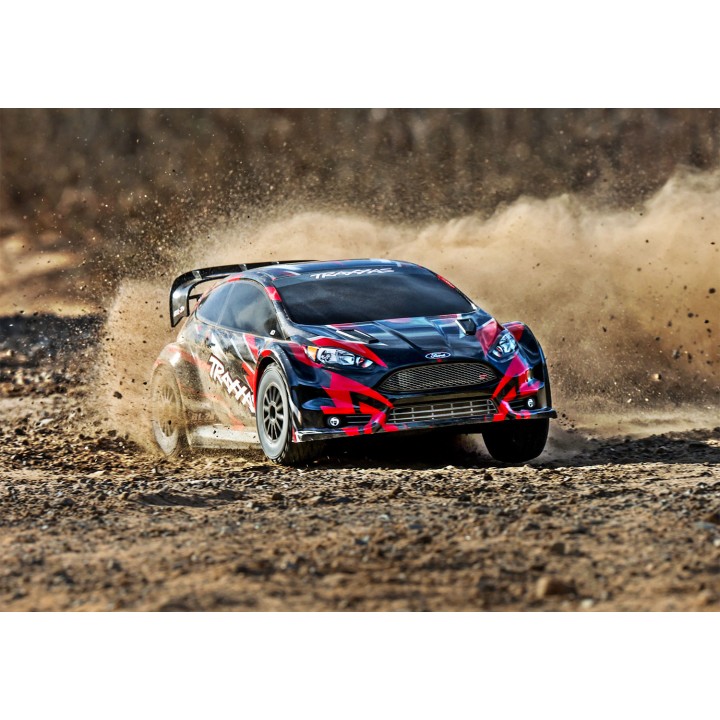 TRAXXAS 74154-4 Ford Fiesta ST Rally - wersja czerwona