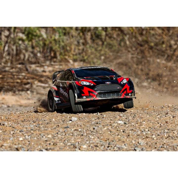 TRAXXAS 74154-4 Ford Fiesta ST Rally - wersja czerwona