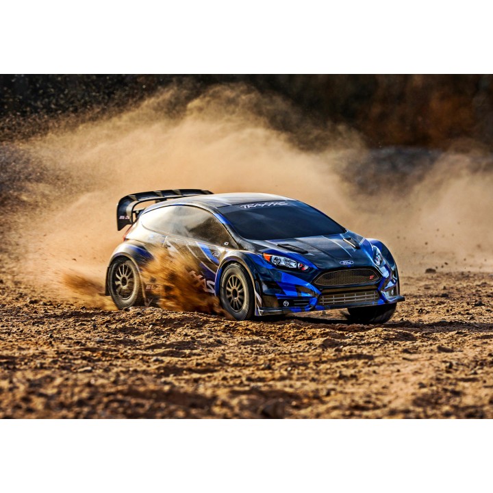 TRAXXAS 74154-4 Ford Fiesta ST Rally - wersja niebieska