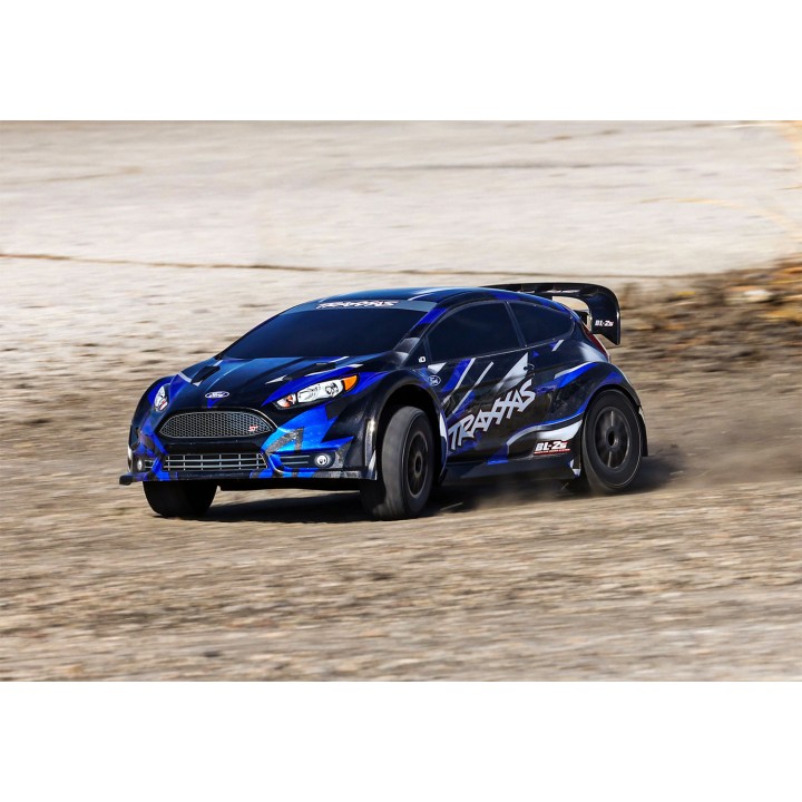 TRAXXAS 74154-4 Ford Fiesta ST Rally - wersja niebieska