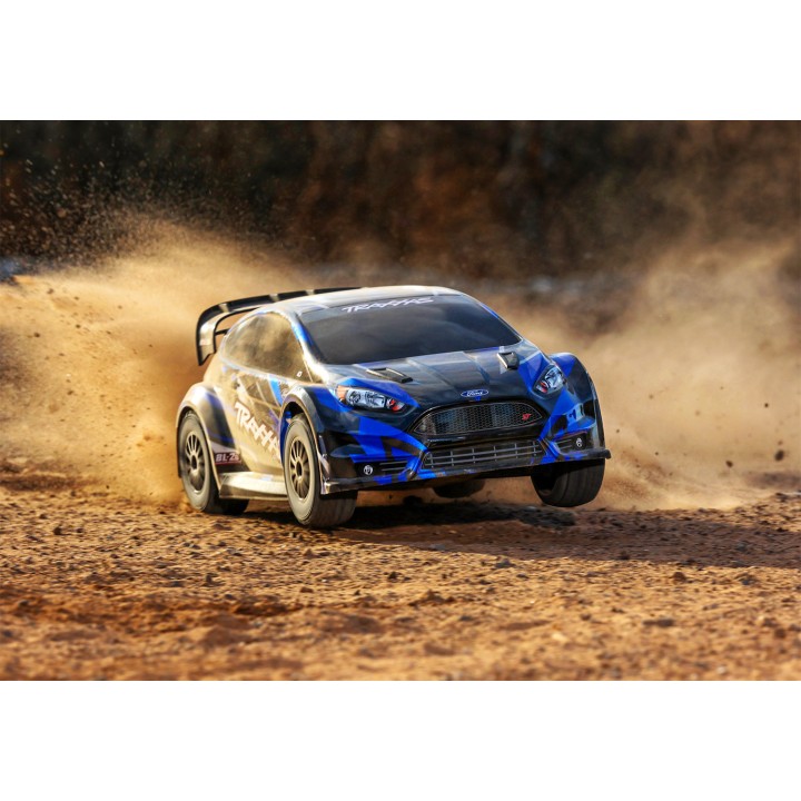 TRAXXAS 74154-4 Ford Fiesta ST Rally - wersja niebieska
