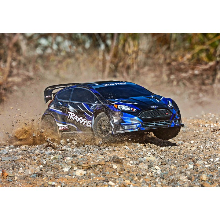 TRAXXAS 74154-4 Ford Fiesta ST Rally - wersja niebieska