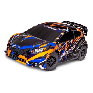 TRAXXAS 74276-4 Ford Fiesta ST Rally VXL - wersja pomarańczowa