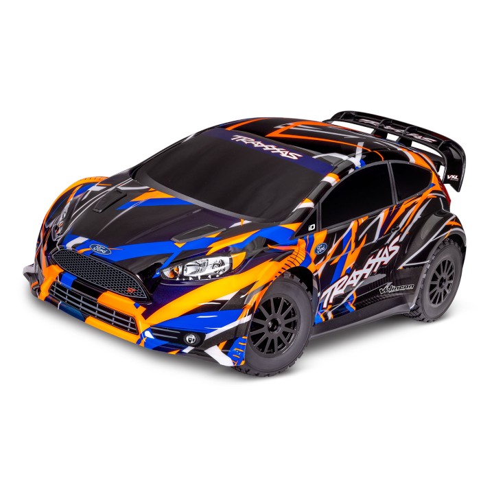 TRAXXAS 74276-4 Ford Fiesta ST Rally VXL - wersja pomarańczowa