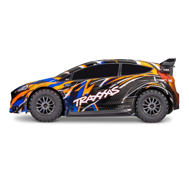 TRAXXAS 74276-4 Ford Fiesta ST Rally VXL - wersja pomarańczowa