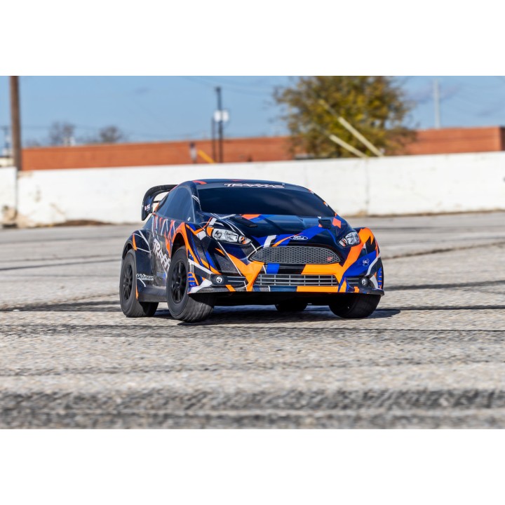 TRAXXAS 74276-4 Ford Fiesta ST Rally VXL - wersja pomarańczowa
