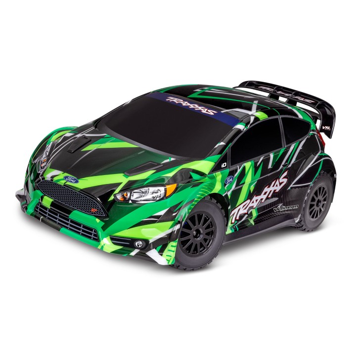 TRAXXAS 74276-4 Ford Fiesta ST Rally VXL - wersja zielona