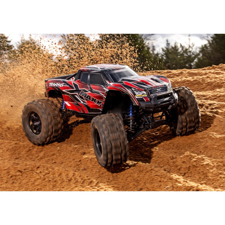 TRAXXAS 77096-4 X-Maxx 8S - wersja czerwona