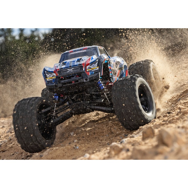 TRAXXAS 77097-4 X-Maxx Ultimate 8S - wersja niebieska X
