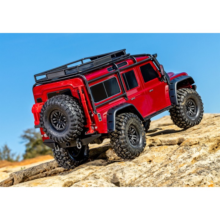 TRAXXAS 82256-4 TRX-4 DEFENDER - wersja czerwona