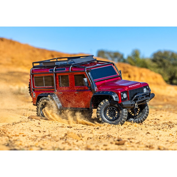 TRAXXAS 82256-4 TRX-4 DEFENDER - wersja czerwona
