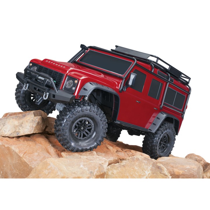 TRAXXAS 82256-4 TRX-4 DEFENDER - wersja czerwona