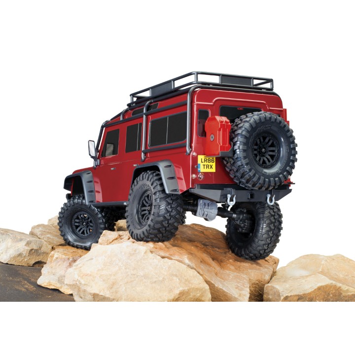 TRAXXAS 82256-4 TRX-4 DEFENDER - wersja czerwona