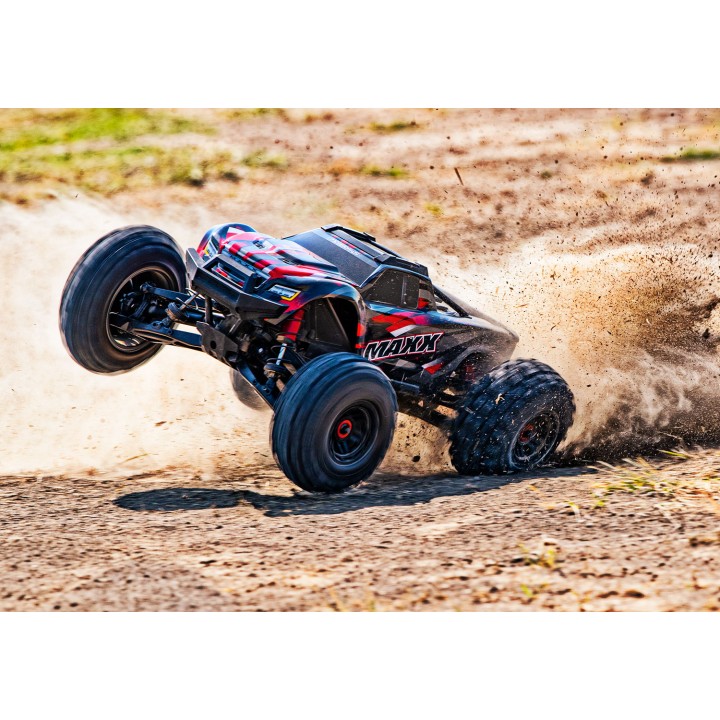 TRAXXAS 89086-4 Wide-MAXX - wersja czerwona