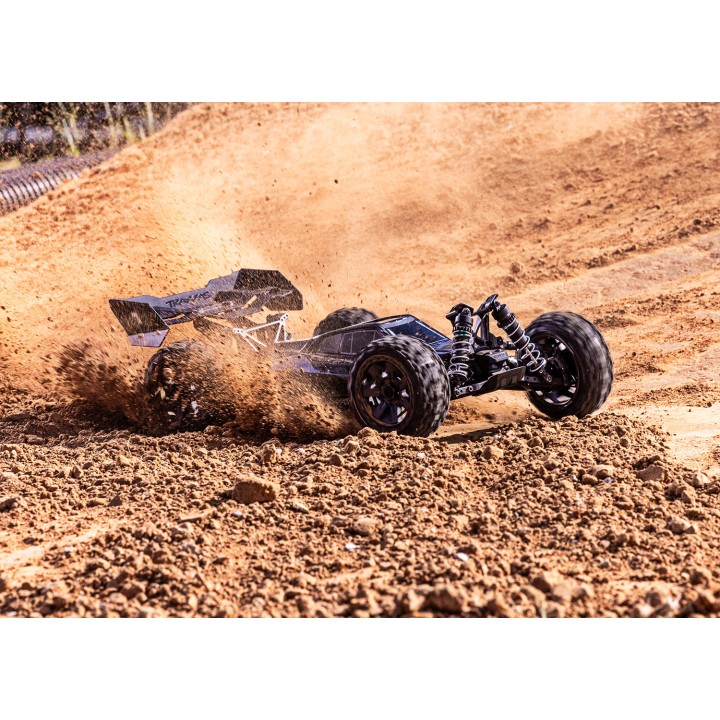 TRAXXAS 90154-4-BLK - 1/8 Jato 4X4 BL-2s - wersja czarna