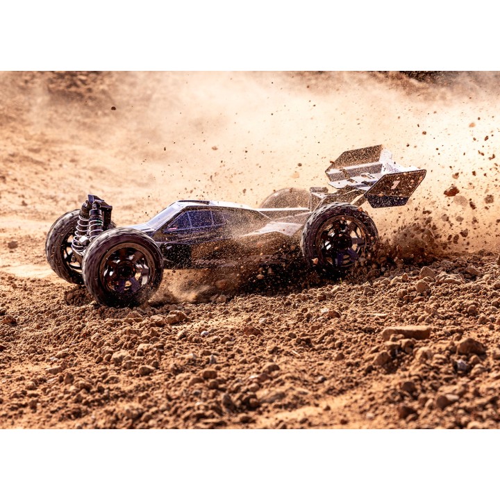 TRAXXAS 90154-4-BLK - 1/8 Jato 4X4 BL-2s - wersja czarna