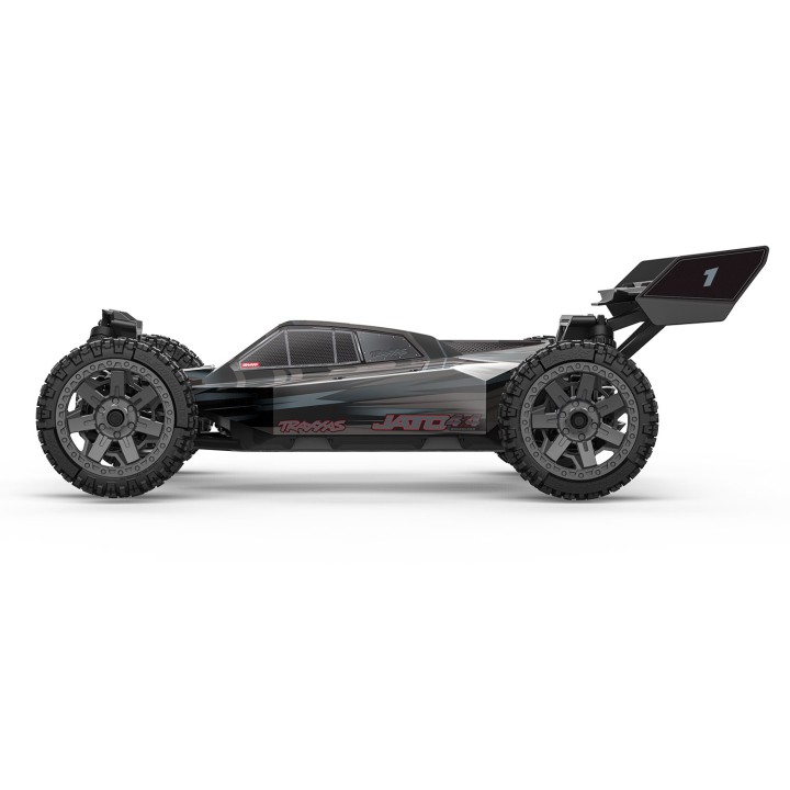 TRAXXAS 90154-4-BLK - 1/8 Jato 4X4 BL-2s - wersja czarna