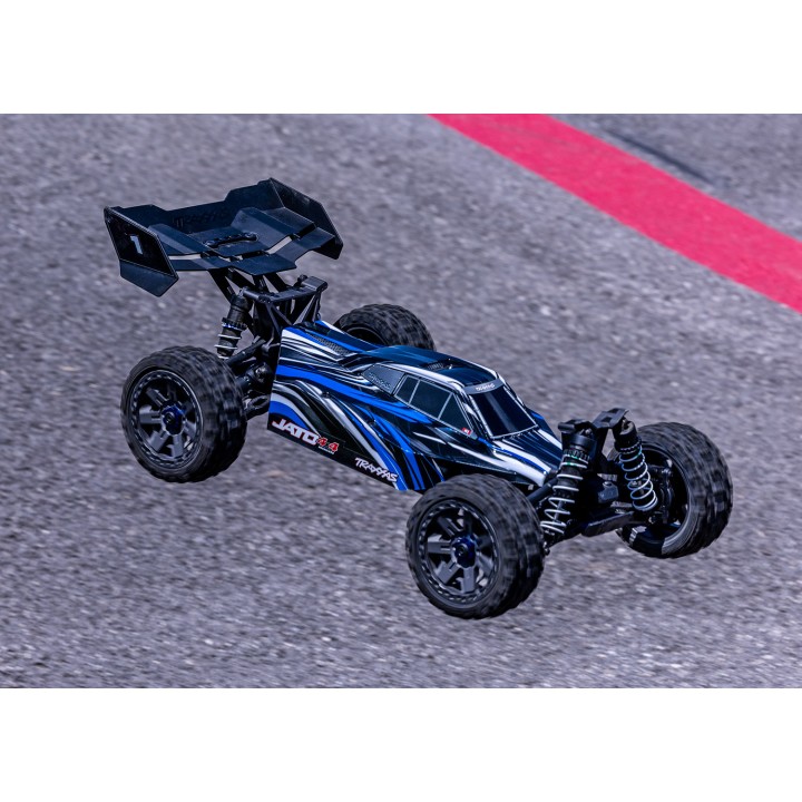 TRAXXAS 90154-4-BLUE - 1/8 Jato 4X4 BL-2s - wersja niebieska