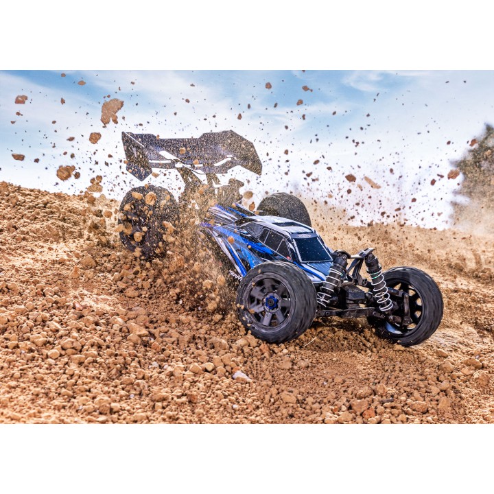 TRAXXAS 90154-4-BLUE - 1/8 Jato 4X4 BL-2s - wersja niebieska