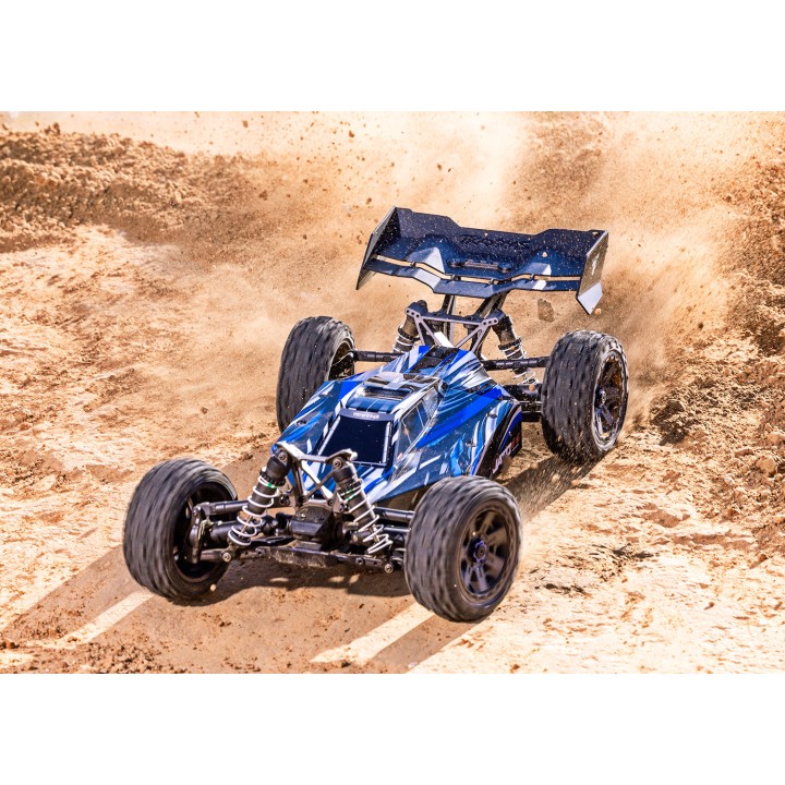 TRAXXAS 90154-4-BLUE - 1/8 Jato 4X4 BL-2s - wersja niebieska
