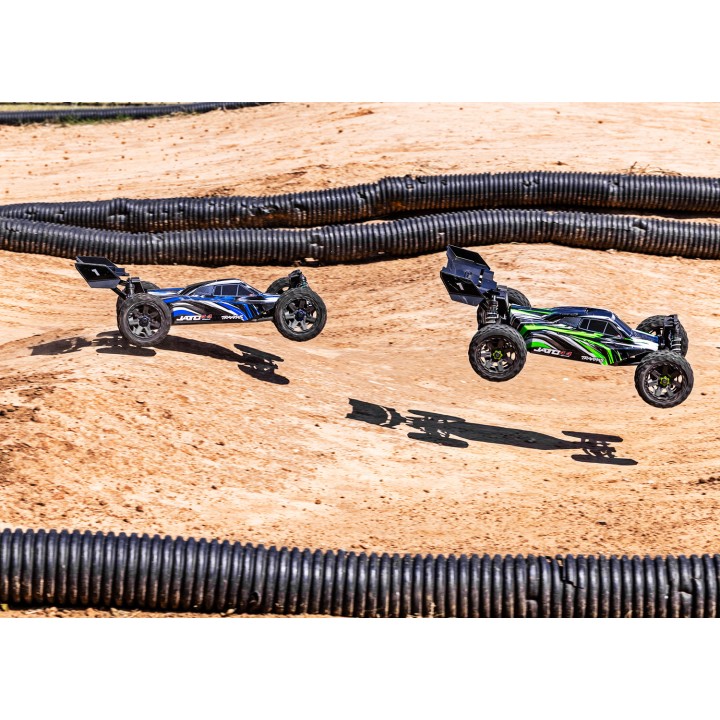 TRAXXAS 90154-4-BLUE - 1/8 Jato 4X4 BL-2s - wersja niebieska