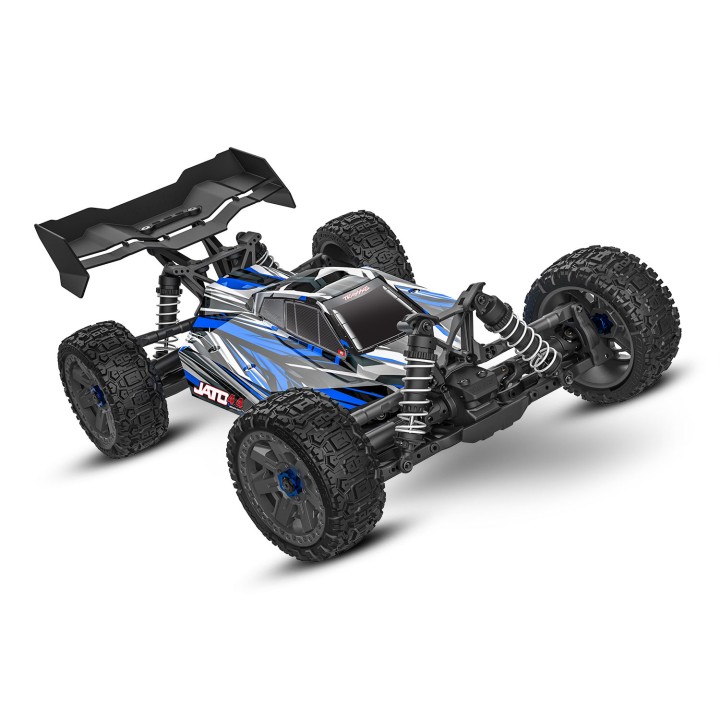 TRAXXAS 90154-4-BLUE - 1/8 Jato 4X4 BL-2s - wersja niebieska
