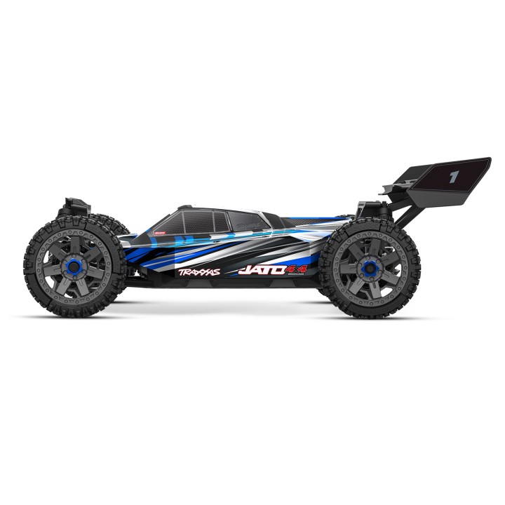 TRAXXAS 90154-4-BLUE - 1/8 Jato 4X4 BL-2s - wersja niebieska