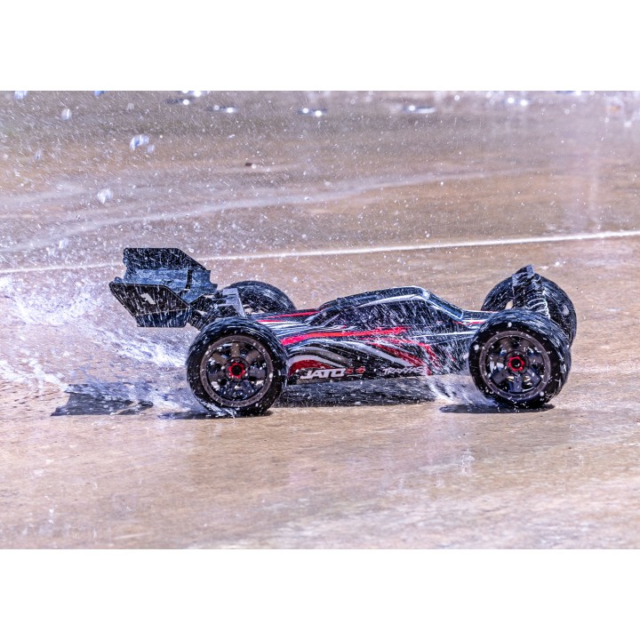 TRAXXAS 90154-4-RED - 1/8 Jato 4X4 BL-2s - wersja czerwona