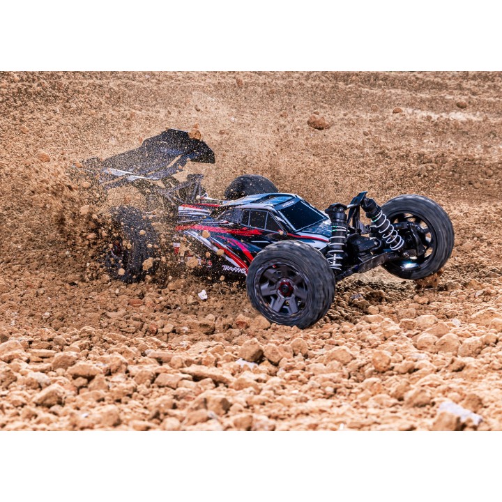 TRAXXAS 90154-4-RED - 1/8 Jato 4X4 BL-2s - wersja czerwona