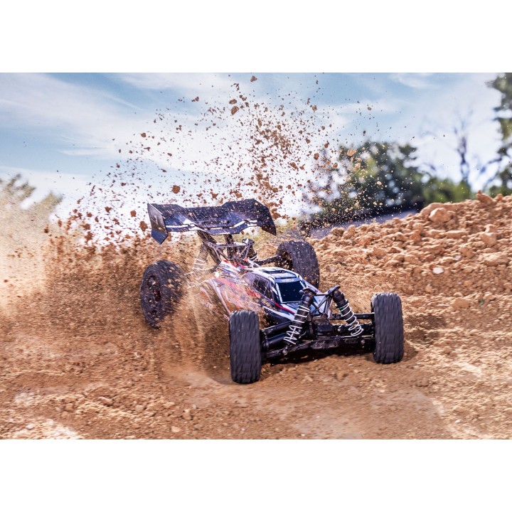 TRAXXAS 90154-4-RED - 1/8 Jato 4X4 BL-2s - wersja czerwona
