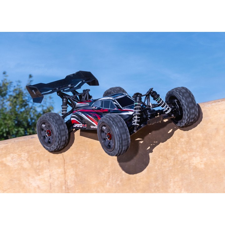TRAXXAS 90154-4-RED - 1/8 Jato 4X4 BL-2s - wersja czerwona
