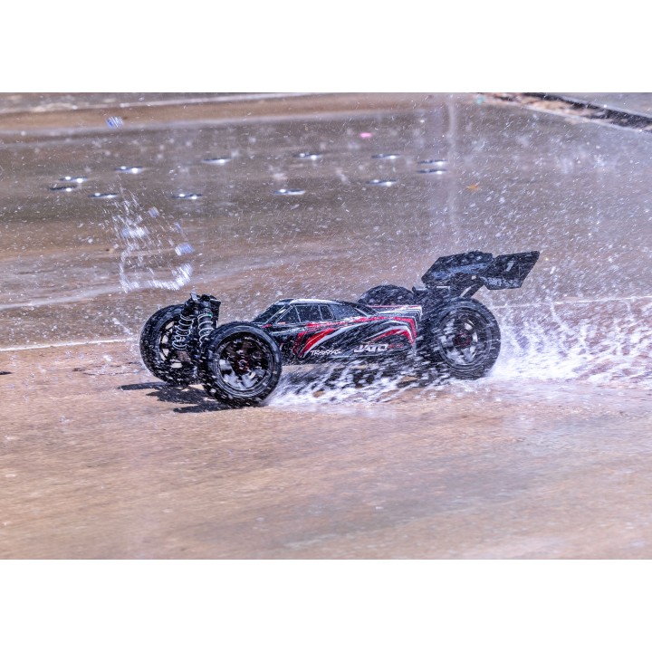 TRAXXAS 90154-4-RED - 1/8 Jato 4X4 BL-2s - wersja czerwona