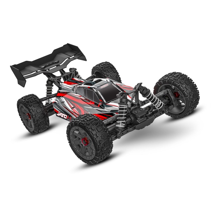 TRAXXAS 90154-4-RED - 1/8 Jato 4X4 BL-2s - wersja czerwona