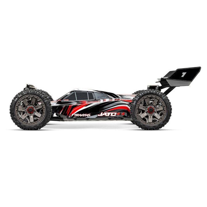 TRAXXAS 90154-4-RED - 1/8 Jato 4X4 BL-2s - wersja czerwona