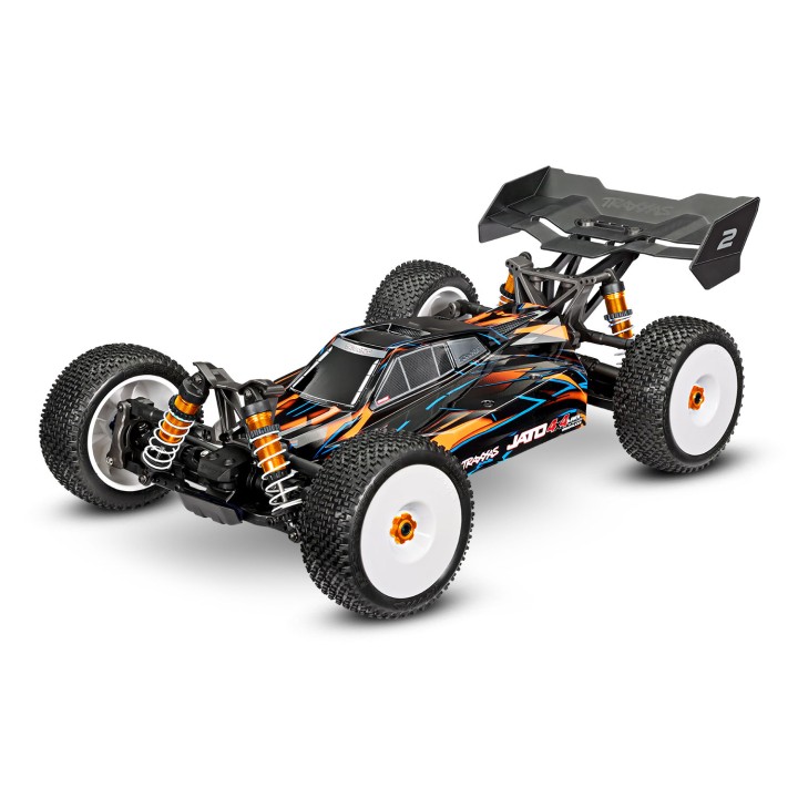 TRAXXAS 90386-4 1/8 Jato 4X4 VXL - wersja pomarańczowa
