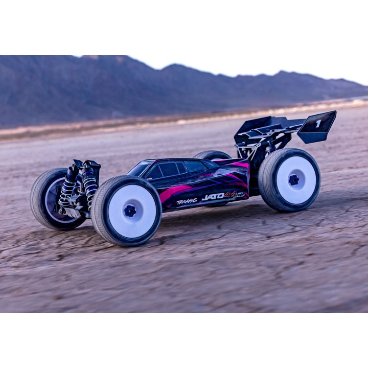 TRAXXAS 90386-4-PINK -1/8 Jato 4X4 VXL - wersja różowa
