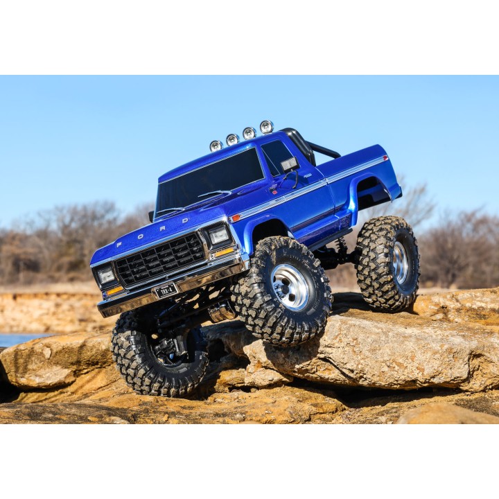 TRAXXAS 92046-4 TRX-4 FORD F150 RANGER XLT - wersja niebieska