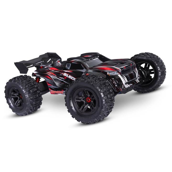 TRAXXAS 95096-4 SLEDGE 1/8 - wersja czerwona